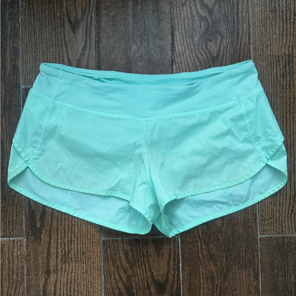 Mint Green Lululemon Shorts